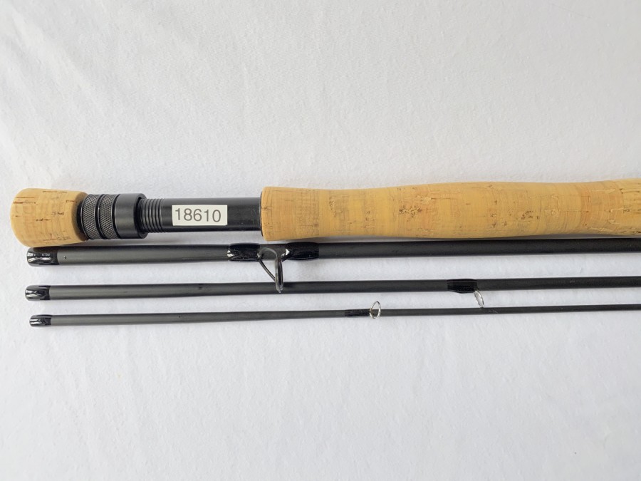 Fliegenrute, Loomis GL, FR1088-4, 4tlg., 9 ft., #8, Futteral und Codurarohr, leichte Gebrauchsspuren