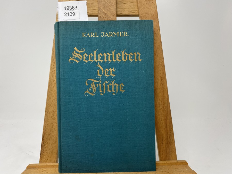 Seelenleben der Fische, Dr. Karl Jarmer, 1928