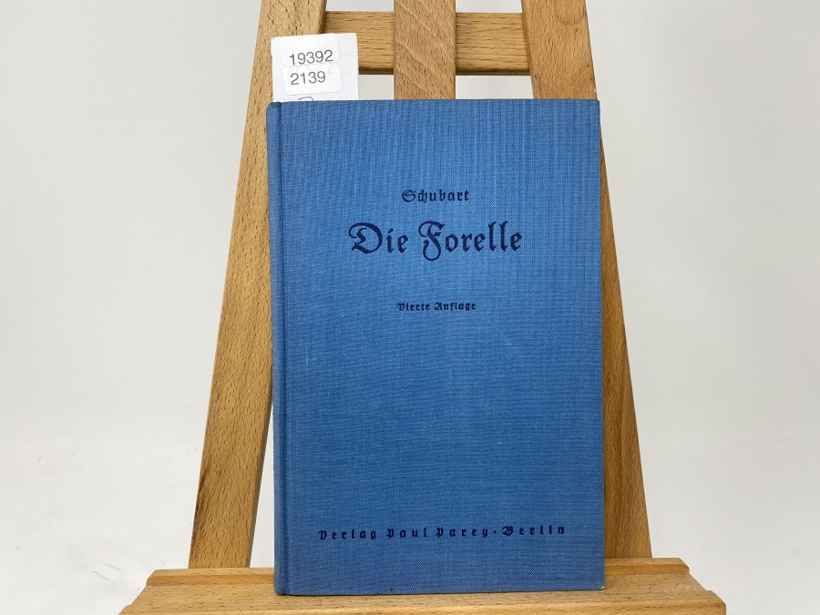 Die Forelle und ihr Fang, Arthur Schubart, 4. Auflage, 1940