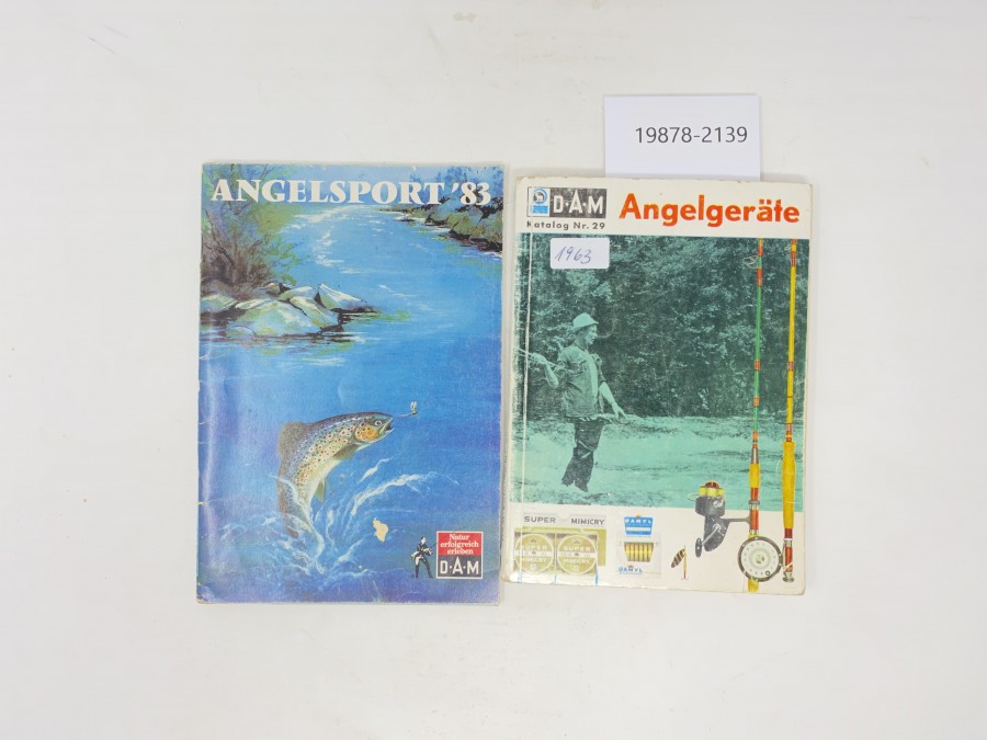 Katalog D.A.M Nr. 29, 1963 und Angelsport '83