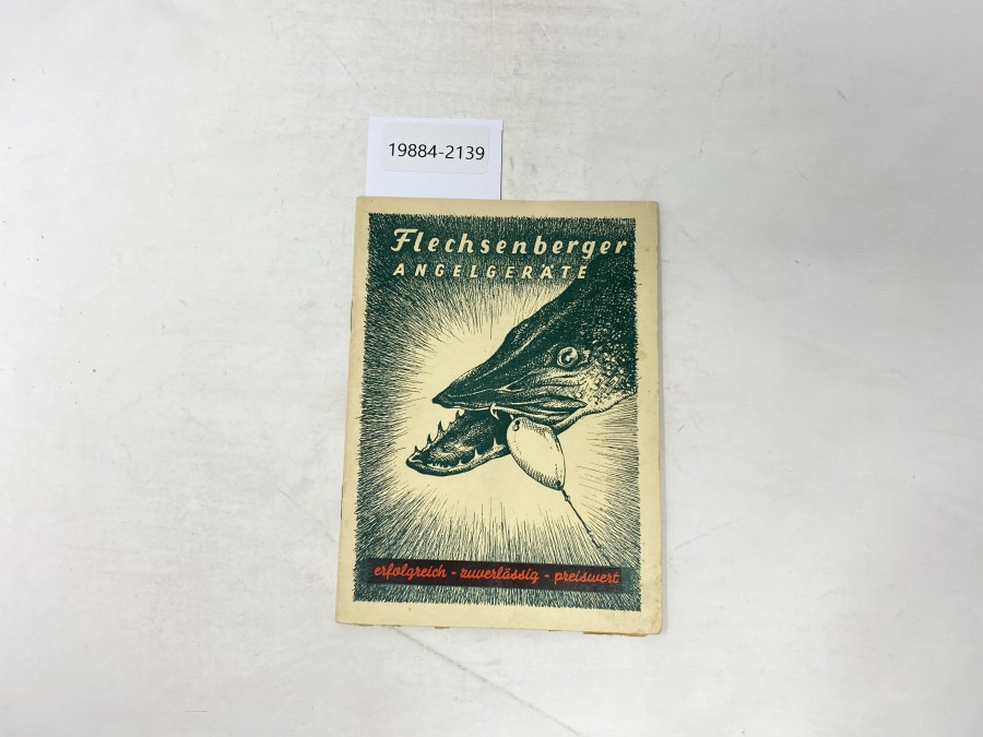 Katalog: Flechsenberger Angelgeräte, 1951