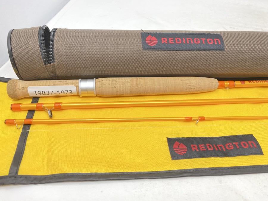 Fliegenrute Reddington Butter Stick, 3tlg.,  6", Klasse 3, 360 - 3, Originalfutteral und Transportrohr, sehr guter Zustand