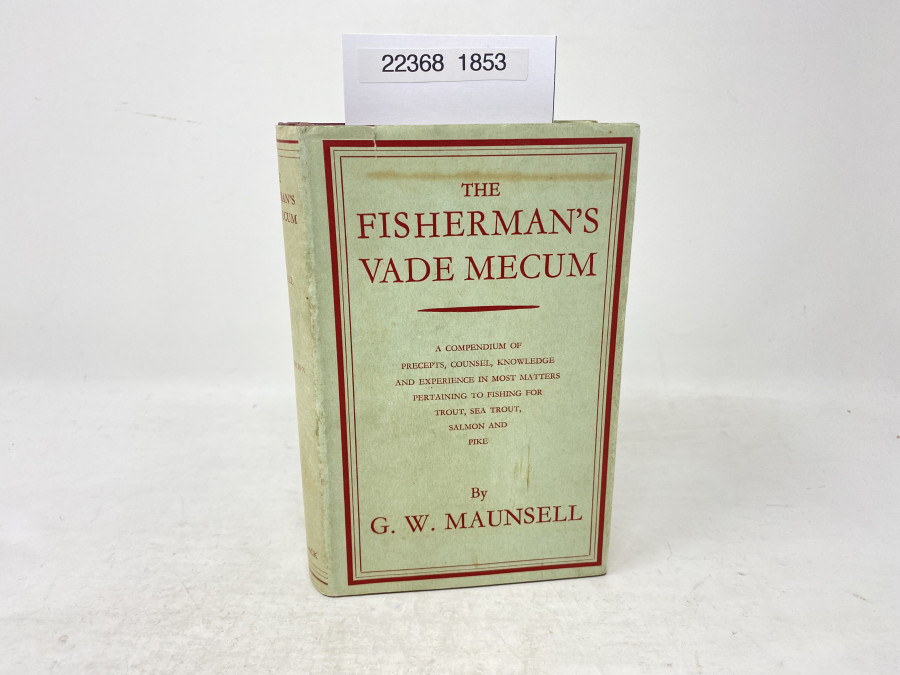The Fisherman´s Vade Medum, G.W. Maunsell, 1963