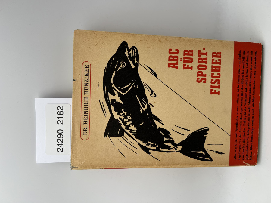 ABC für Sportfischer, Heinrich Hunziker, 1950
