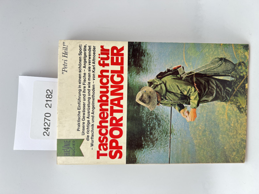 Taschenbuch für Sportangler, Karl Altnoeder