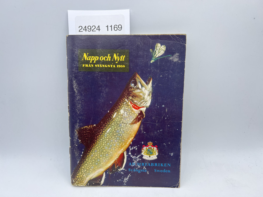Katalog: Napp och Nytt fran Svängsta 1958, AB Urfabriken, Svängsta, Sweden