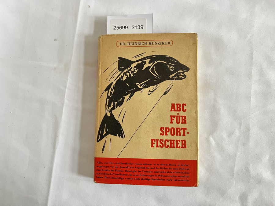 ABC für Sportfischer, Dr. Heinrich Kunziker, 1950