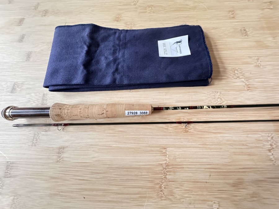 Fliegenrute, Grey of Alnwick, best Quality Carbon Fishing Rod, The Pilgrim, 2tlg., 5,5", #3, Gewicht 58 Gramm, Futteral, ungefischt, Tansportlänge 850mm