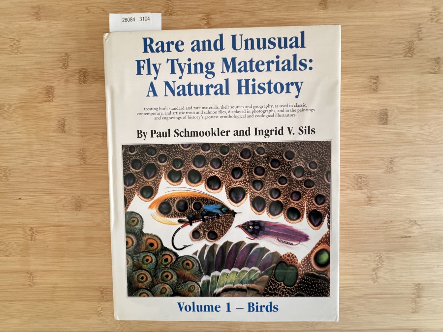 Rare and Unusual Fly Tying Materials: A Natural History, Paul Schmookler, Ingrid V. Sils, Volume 2 - Birds, 1994, inclusive MWST
