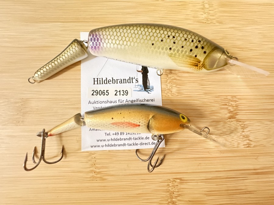 Wobbler, Monarch Dok, Una floating, 2tlg., 12cm, 20g, Huchenwobbler, Queen of Liverpool, 2tlg., 16cm, 35g, neu und ungefischt