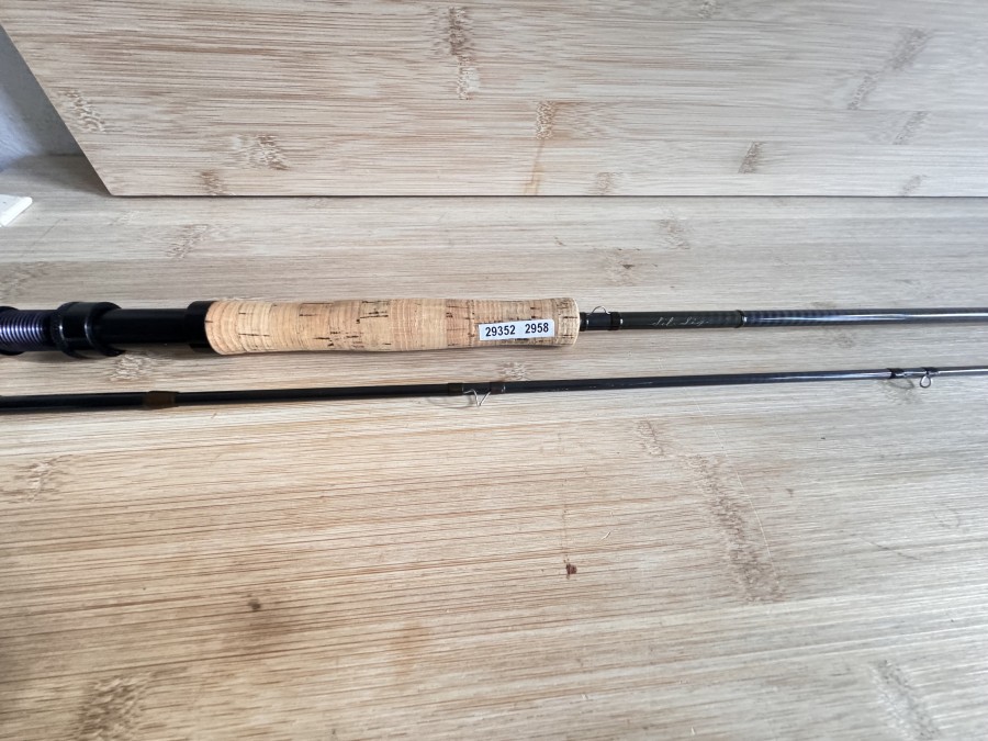 Fliegenrute, The Walton Powell Rod, Sil Sig, 2tlg., 275cm, Lines 7.8.9.10, ohne Futteral, Gebrauchsspuren, Transportlänge 1400mm