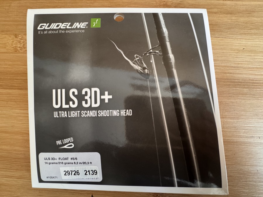 Fliegenschnur : Guideline - ULS 3D .+ Ultra Light Scandi Shooting Head, ULS 3D + Float #5/6, 14g / 216gr, 6,2m, neu