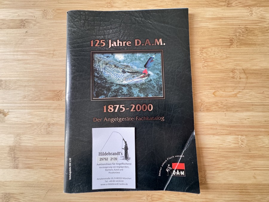 Angelgerätekatalog, 125 Jahre D.A.M. 1875-2000, Der Angelgeräte-Fachkatalog