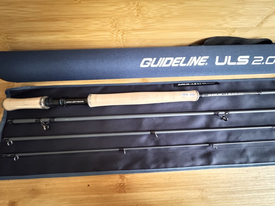 Fliegenrute, Guideline, ULS 2.0, 4tlg., 10.6", 12-16g/185-231grains, Gewicht 129 Gramm,  Futteral, Coduratransportrohr, neu, Transportlänge 920mm