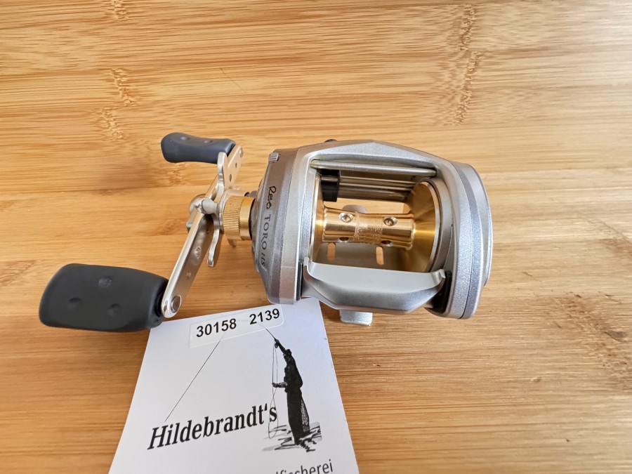 Multirolle & Baitcaster, AbuGarcia, Reto Toro 61  HS, 18 00 18/31 AK  Made in Korea, Linkshand, minimale Gebrauchsspuren