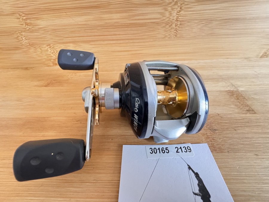 Multirolle & Baitcaster, AbuGarcia, Ambassadeur, Winsch,, 18 00 19/17 AK,  11 Bearings, Made in Korea, Linkshand, minimale Gebrauchsspuren