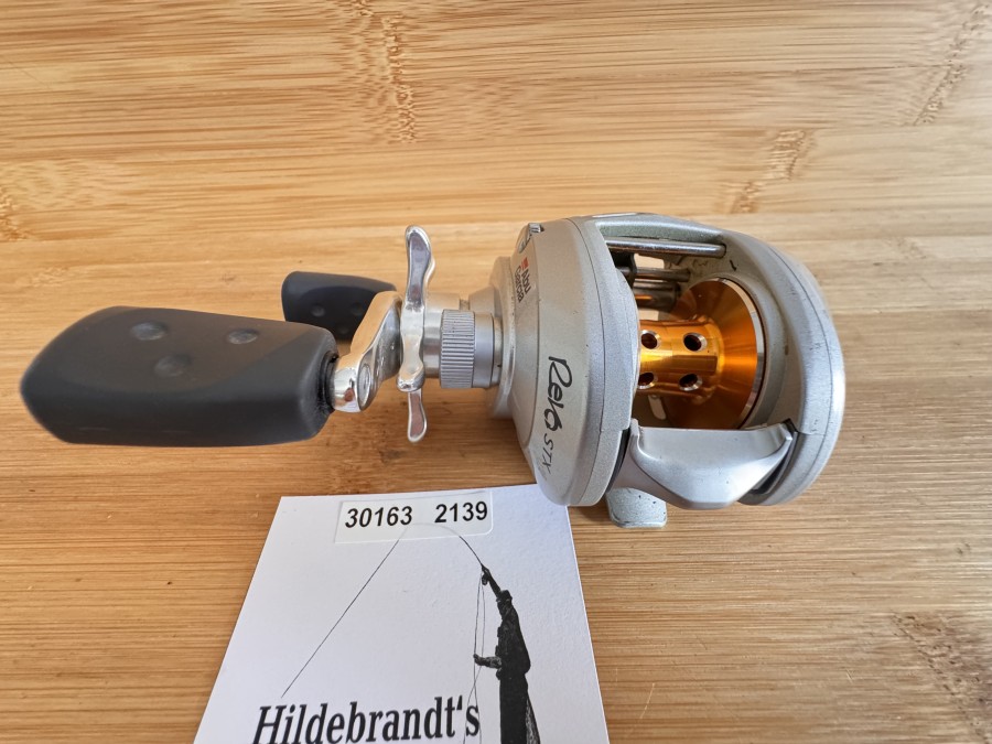 Multirolle & Baitcaster, AbuGarcia, Ambassadeur, Reto STX, 16 00 17/37 AK,  11 Bearings, Made in Korea, Linkshand, minimale Gebrauchsspuren