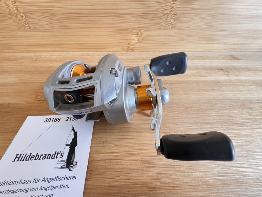 Multirolle & Baitcaster, AbuGarcia, Ambassadeur, Reto, STX,  19 00 19/40 AK, 11 Bearings, Made in Korea, Linkshand, minimale Gebrauchsspuren