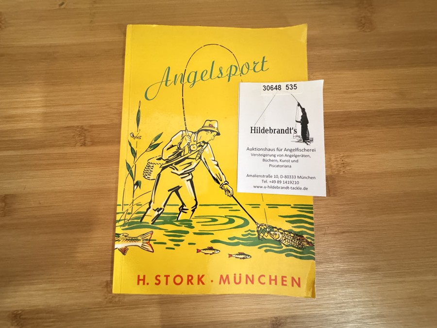 Katalog, Angelsport, H. Stork, München, Angelgeräte-Katalog 5/6