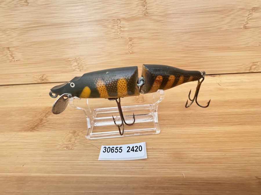 Vintage Hechtwobbler, DAM Gerät Qualität, 2tlg., Gewicht 21g, Länge 120mm, Gebrauchsspuren