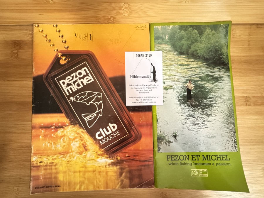 Kataloge, Pezon et Michel, Split Bamboo, Fly Fishing, Casting, Pezon et Michel, Club Mouche