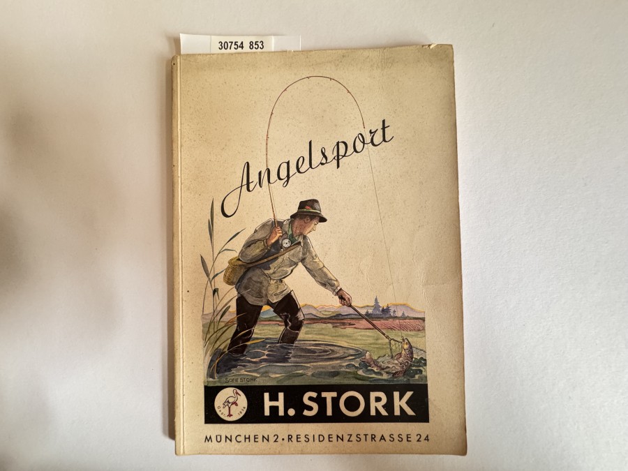 Katalog, Angelsport, H. Stork, 1955, 112 Seiten