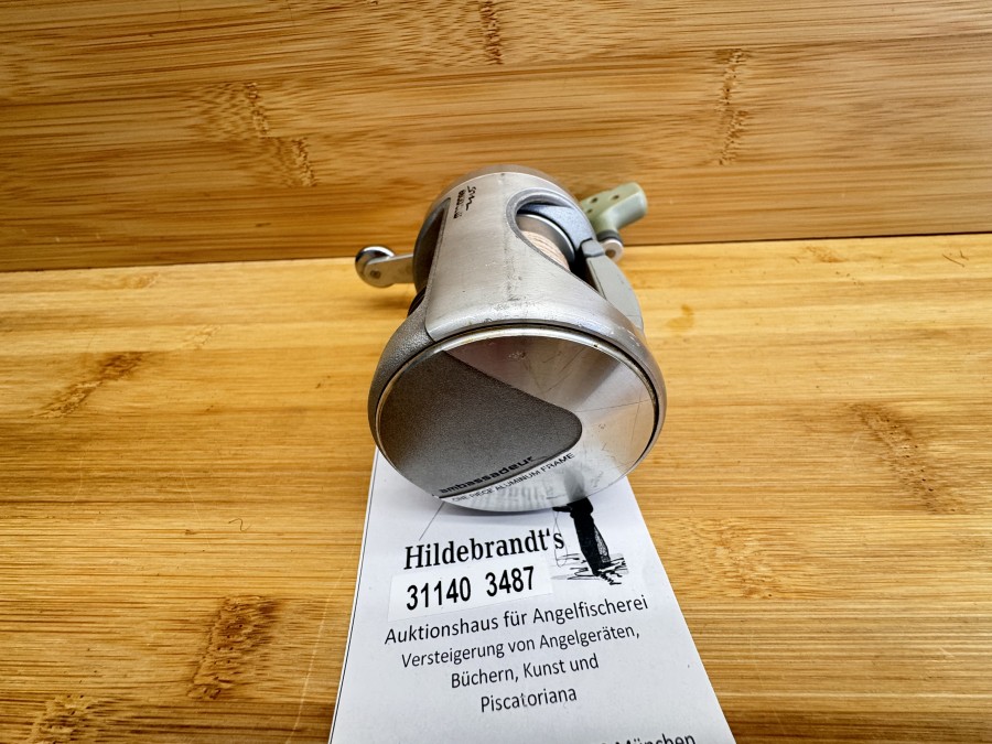 Multirolle, Abu Garcia, Made in Sweden, Ambassadeur 6600 CLW,  040005, Rechtshand, mit geflochtener Schnur, Gebrauchsspuren