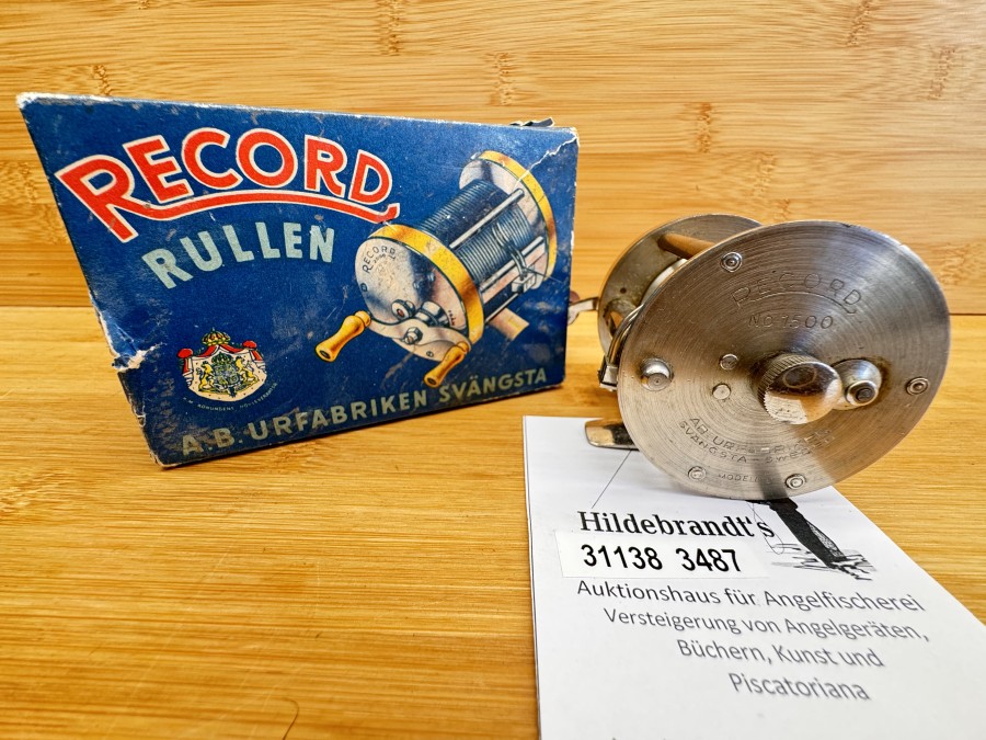Multirolle, A.B. Urfabriken Svängsta, Record Original No. 1500C, Made in Sweden, Rechtshand,, Rollenbeutel, Karton, guter Zustand