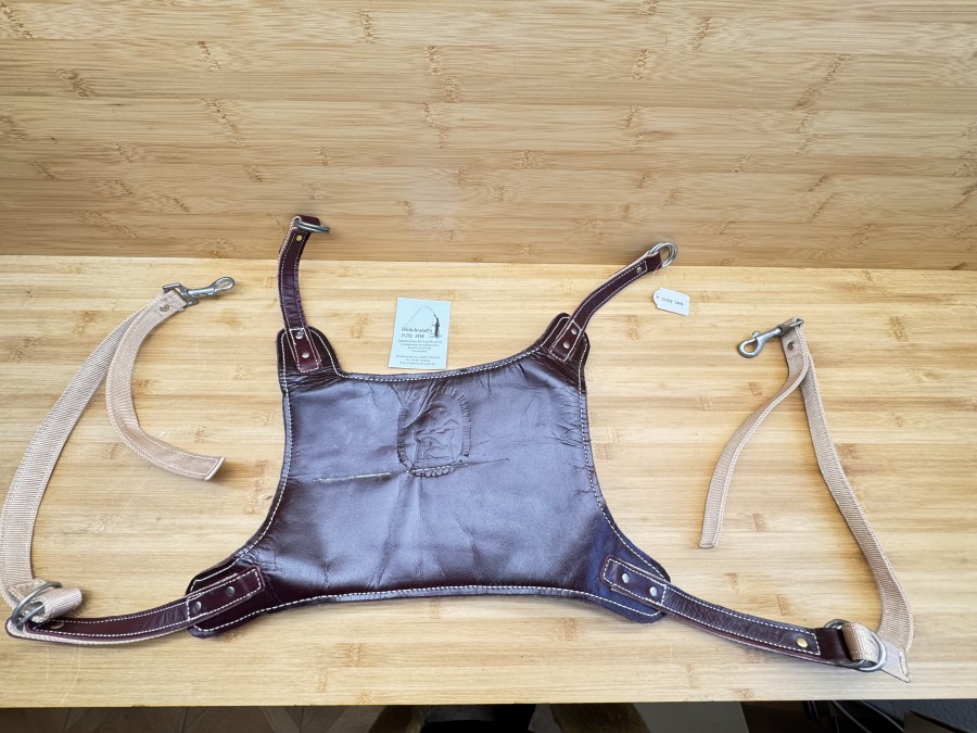 Big Game Fishing Belt, Hardy´s, Alnwick, England, Filz, Leder, neu