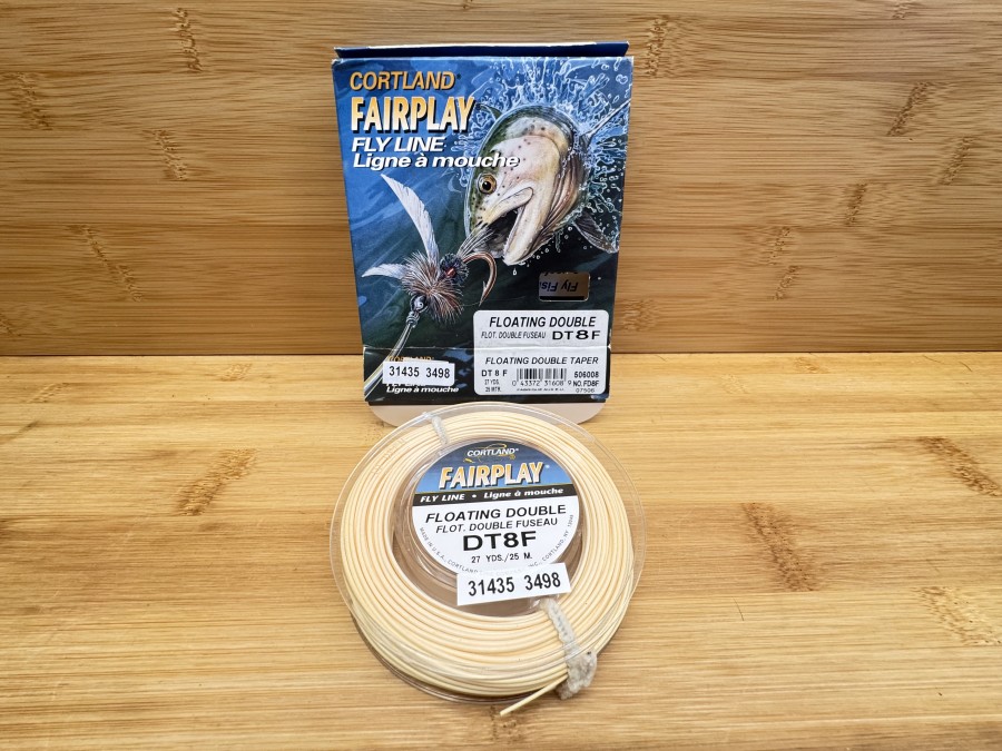 Fliegenschnur, Cortland, Fairplay, DT 8 F, neu im Karton