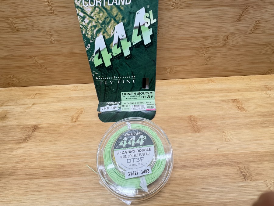 Fliegenschnur, Cortland, 444 SL, DT 3 F, neu im Karton