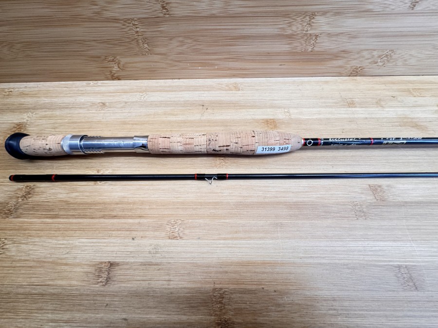 Angelrute, House of Hardy, Made in England, Walchensee Exclusive, Spin & Fly, Typ Solohow, 2tlg., 242 cm, Gewicht 142g, Futteral, interessante Sonderanfertigung, Transportlänge 1340mm