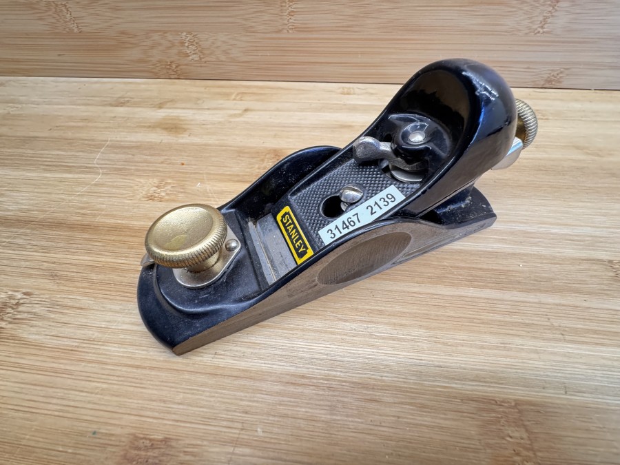 Hobel, Stanley, Eisenbreite 40mm, Gesamtlänge 160mm, Gebrauchsspuren