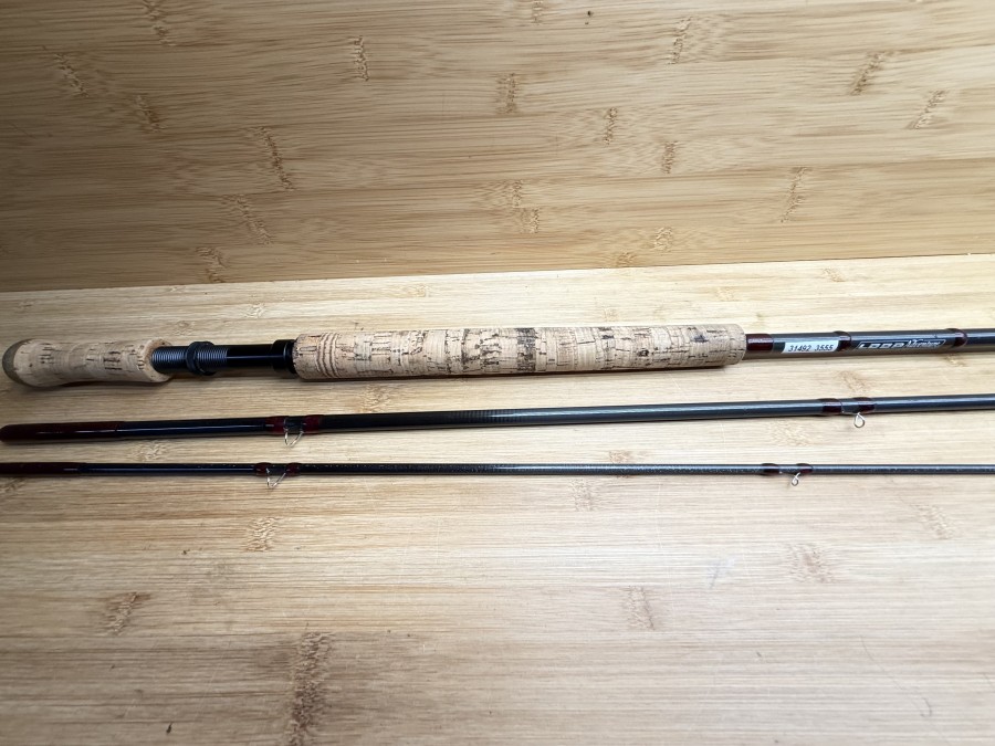 Zweihandfliegenrute, Loop Adventure, 3tlg., 12.4", for 8-9 wt, Gewicht 204g, Futteral, Gebrauchsspuren, Transportlänge 1300mm