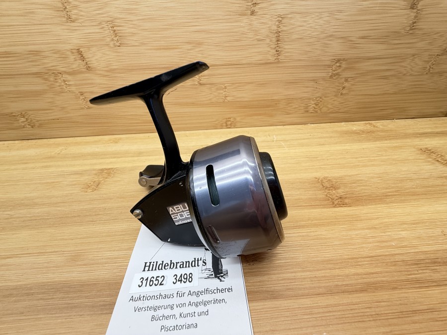 Kapselrolle, ABU Svängsta Sweden, ABU 506, mit Monofiler Schnur, Gebrauchsspuren