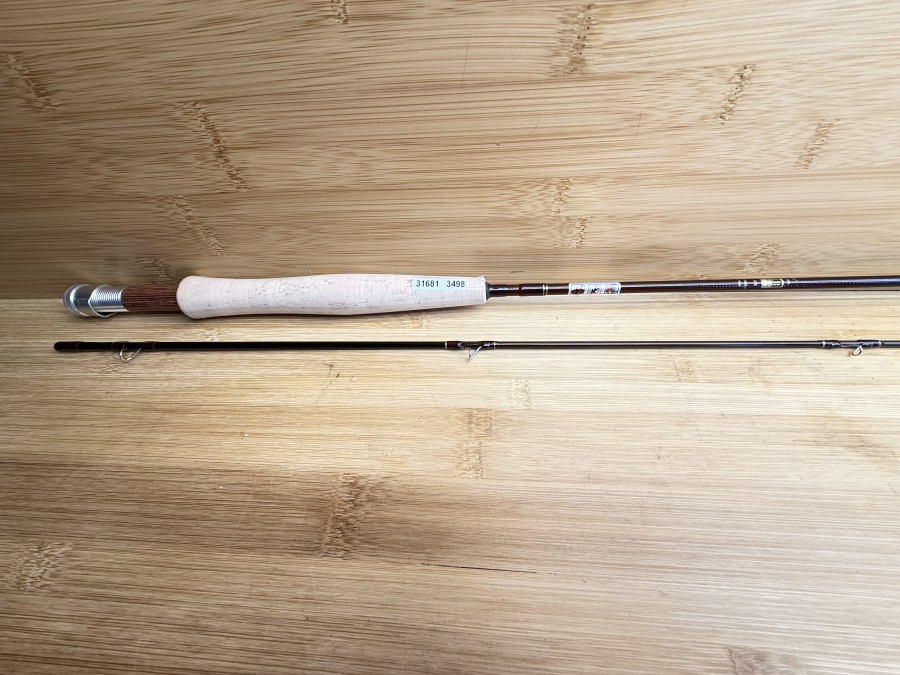 Fliegenrute, NDM fishing, High Modul Graphite, 2tlg., 240cm, Line 4/5, Futteral, neu, Transportlänge 1280mm