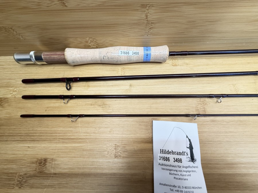 Fliegenrute, NDM Graphite Fly Special, 4tlg., 9", #6-7, ohne Futteral, neu, Transportlänge 720mm