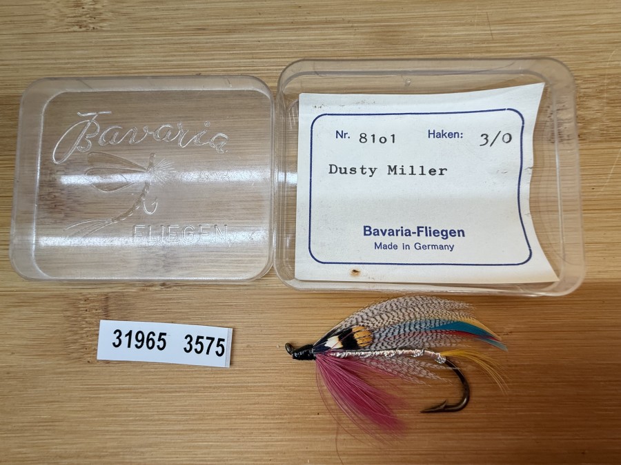 Lachsfliege, Bavaria Fliegen, Dusty Miller, #3/0