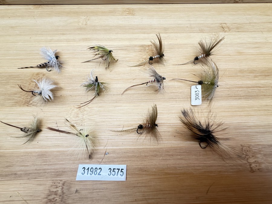 Maifliegen, Bavaria Fliegen, 12 verschiedene, #6-12