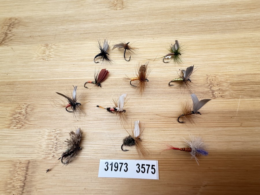 Trockenfliegen, Bavaria Fliegen, 12 verschiedene, #12 - 18