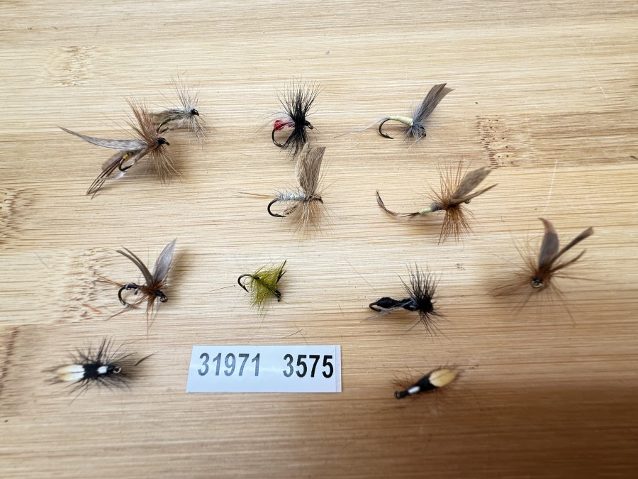 Trockenfliegen, Bavaria Fliegen, 12 verschiedene, #12 - 18
