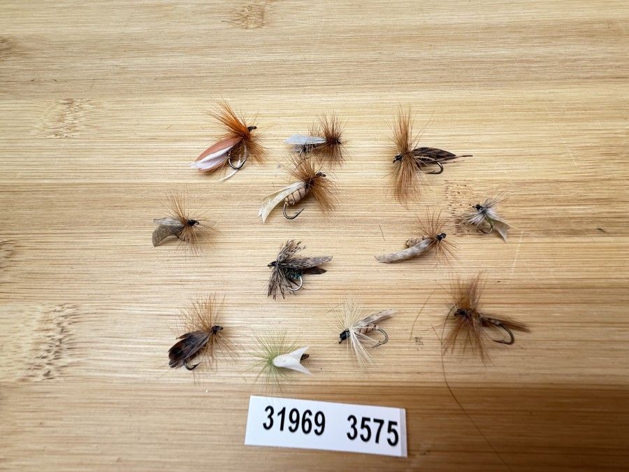 Trockenfliegen, Bavaria Fliegen, 12 verschiedene, #12 - 18