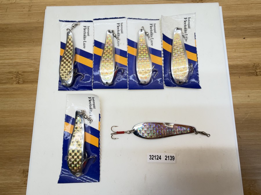 6 Blinker, Intrepid, Flectolite Lure, Flasha, 21g, 75mm, neu