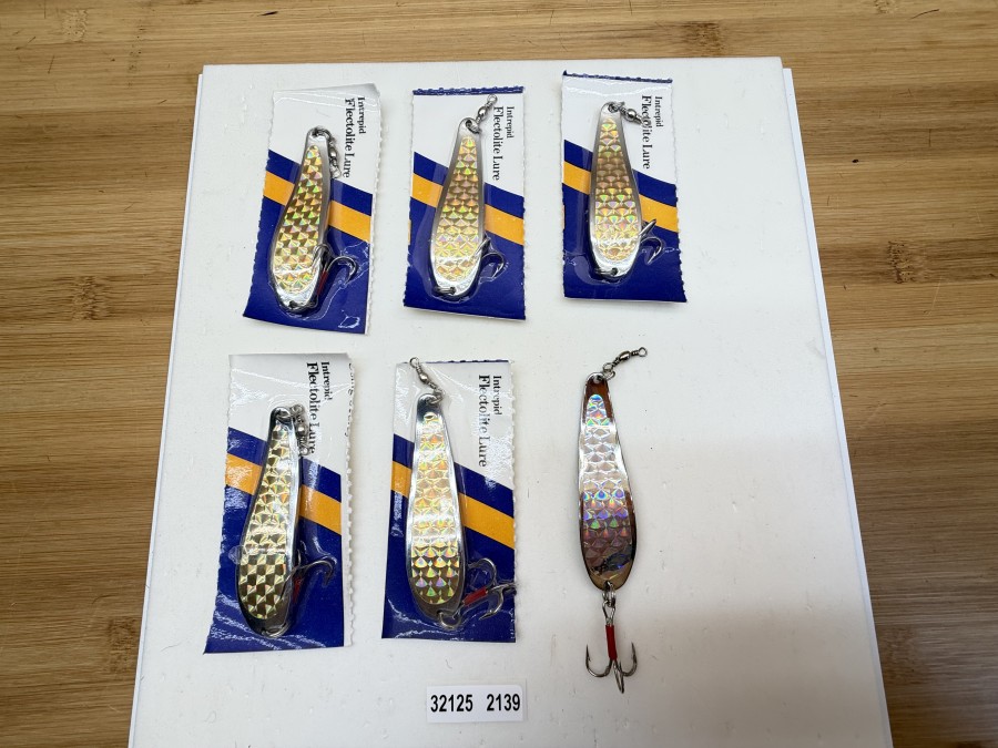 6 Blinker, Intrepid, Flectolite Lure, Flasha, 21g, 75mm, neu