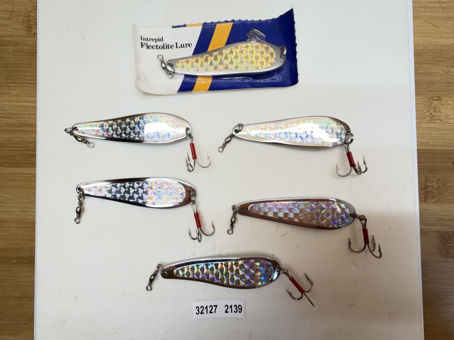 6 Blinker, Intrepid, Flectolite Lure, Flasha, 21g, 75mm, neu