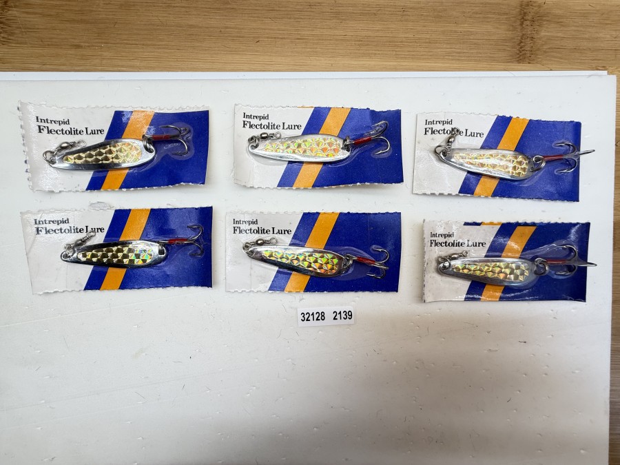 6 Blinker, Intrepid, Flectolite Lure, Flasha, 11g, 55mm, neu