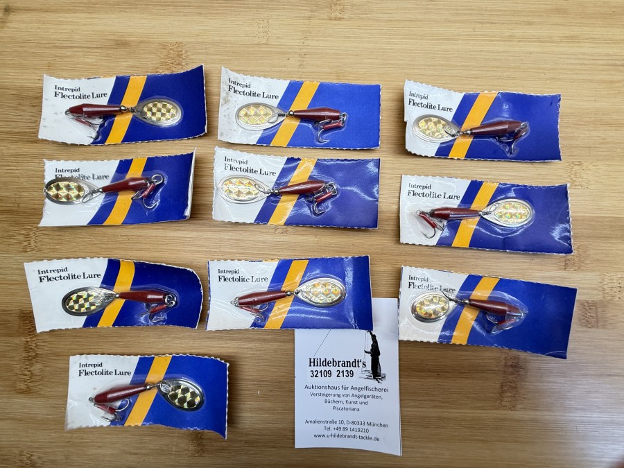 10 Spinner, Intrepid Flectolite Lure, 10g, Original verpackt