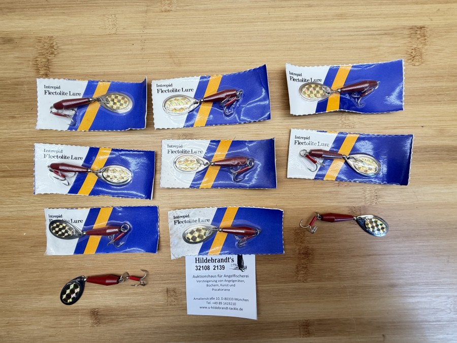 10 Spinner, Intrepid Flectolite Lure, Original verpackt