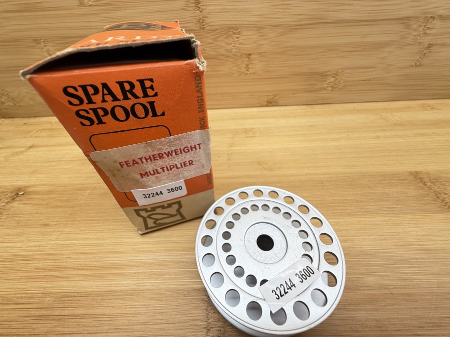 Ersatzspule, Hardy Bros Ltd, Featherweight, Multiplier, neu