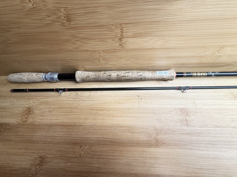 Fliegenrute, The House of Hardy, Made in England, Hardy Graphite, 2tlg., 305cm, #9/10, Gewicht 168, Figthing Butt, Futteral, starke Gebrauchsspuren, Transportlänge 1550mm